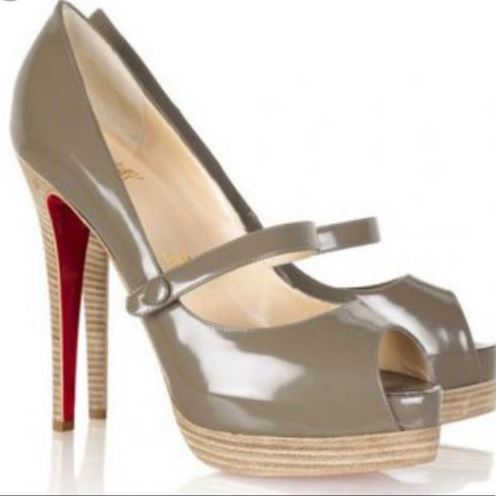 Christian Louboutin Mary Jane Platform Pumps